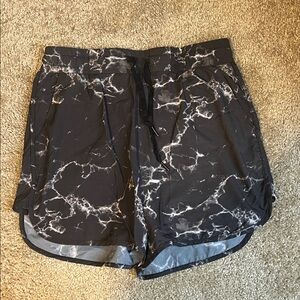 BuffBunny Black and White Athletic Shorts